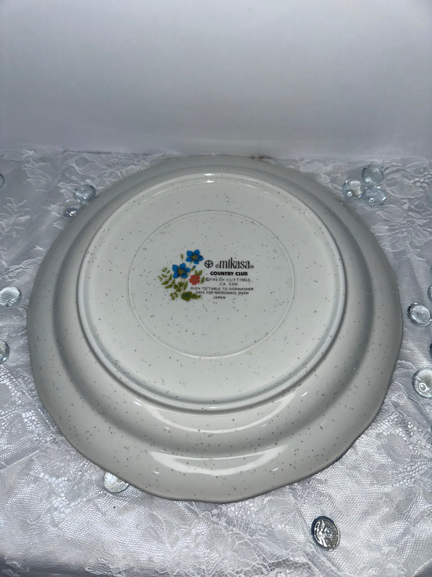 Set of 3 Vintage Mikasa Plates