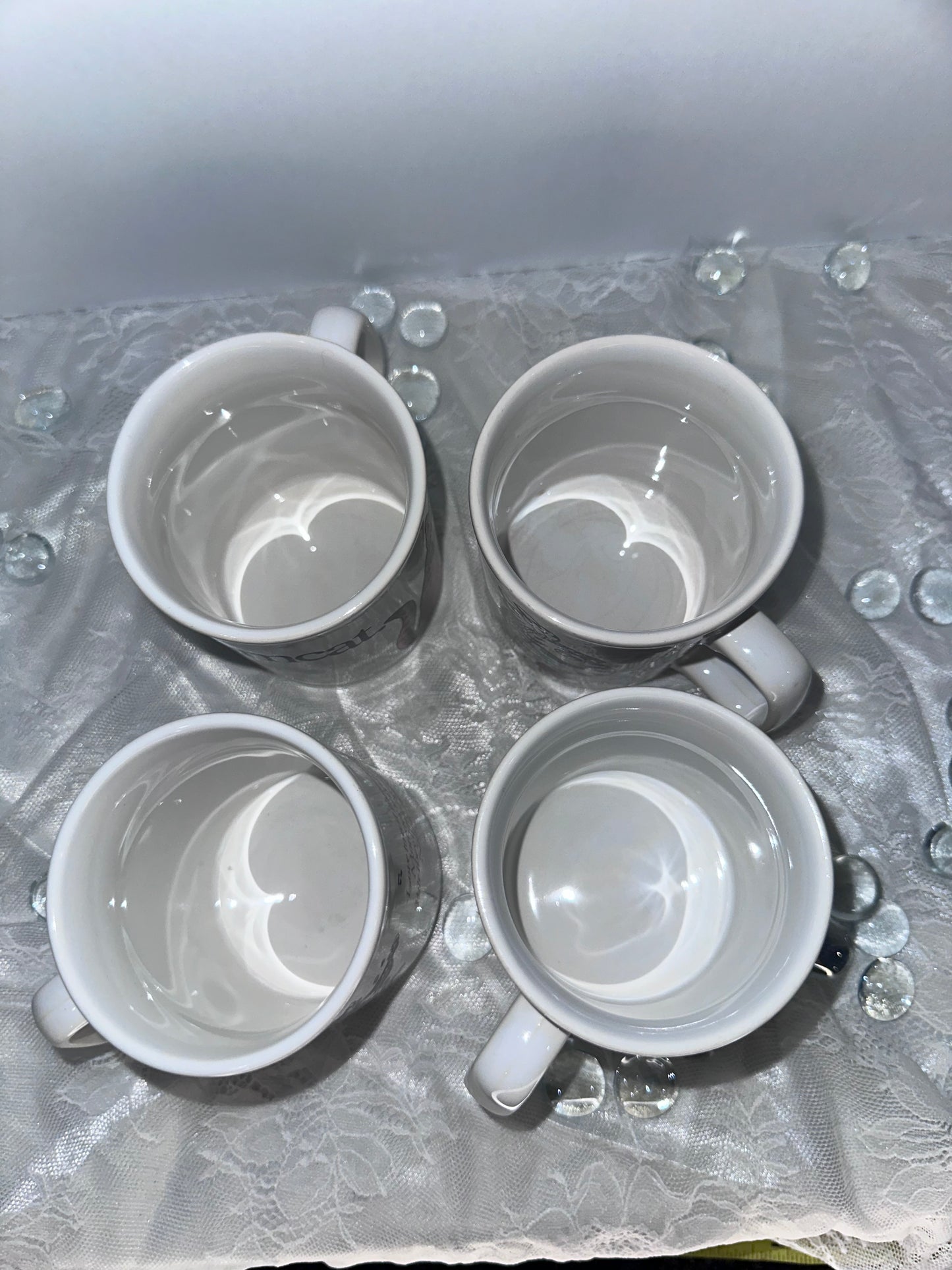 Kliban cat cups (4)