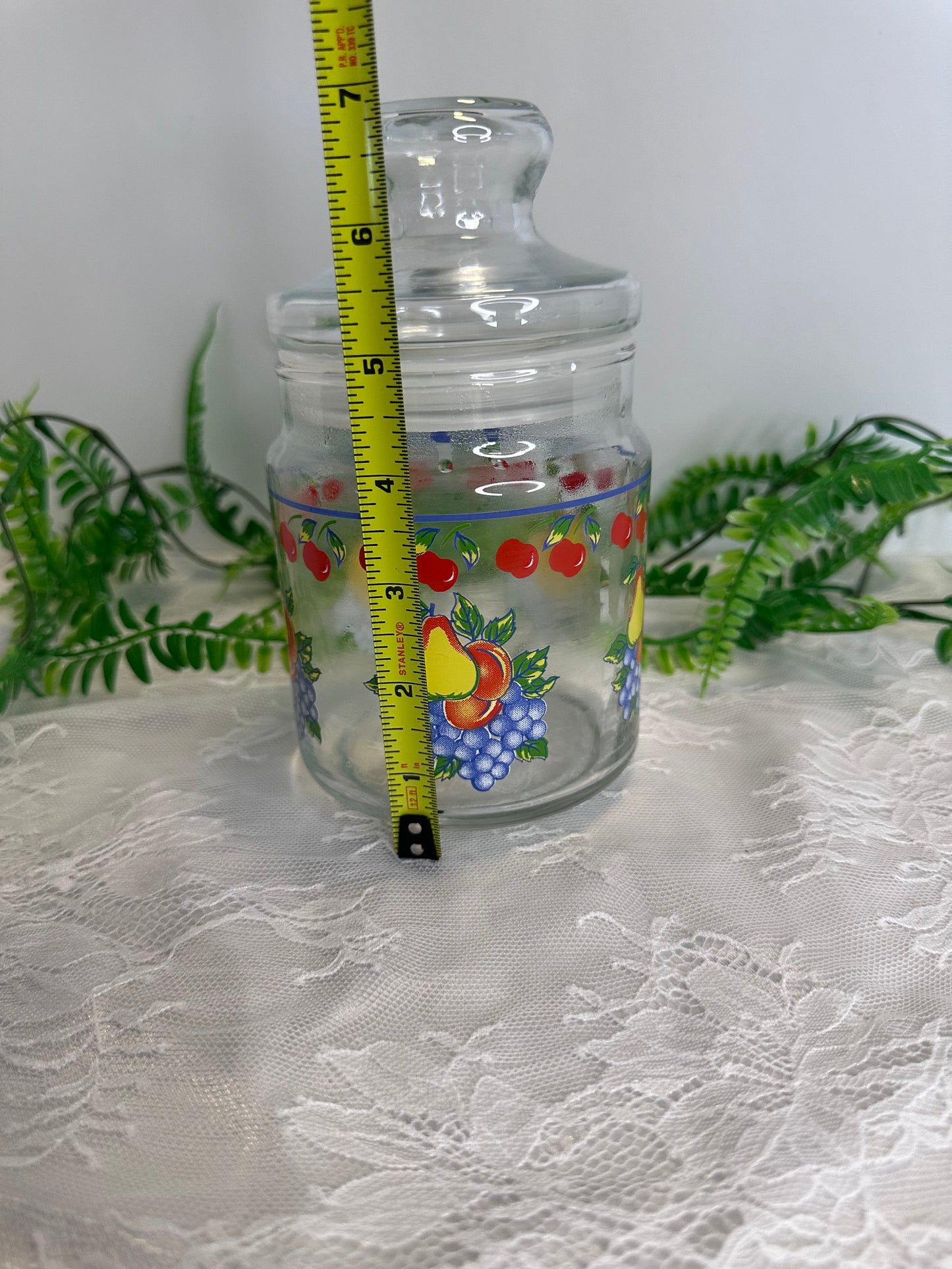 Vintage Libbey glass container