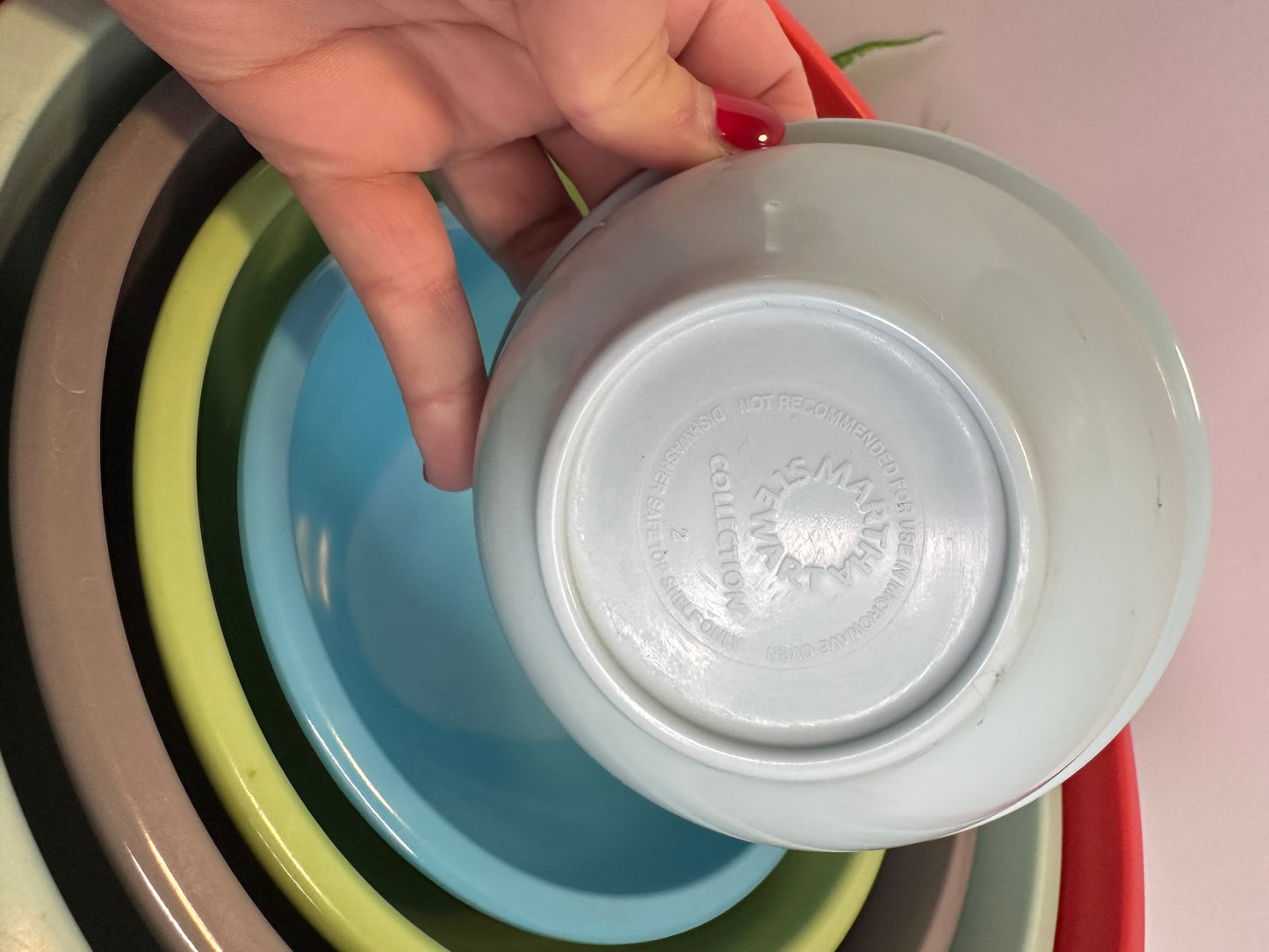 Martha Stewart nesting bowls