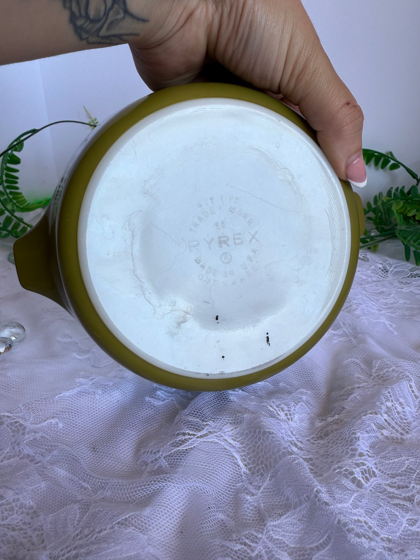 Spring blossom Pyrex dish