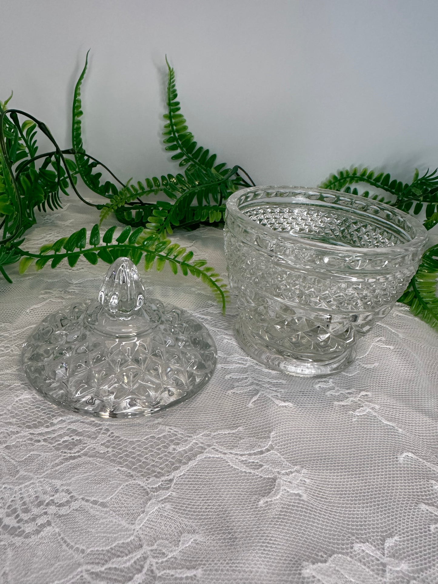 Anchor Hocking sugar/candy bowl