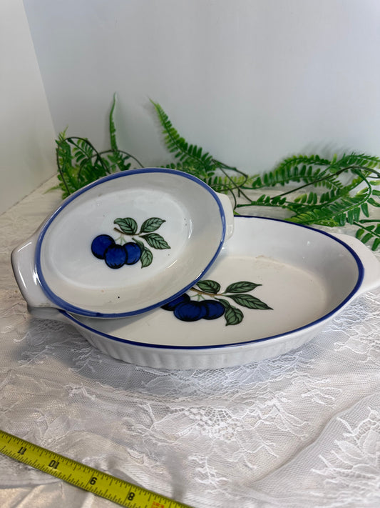 Vintage serving dishes