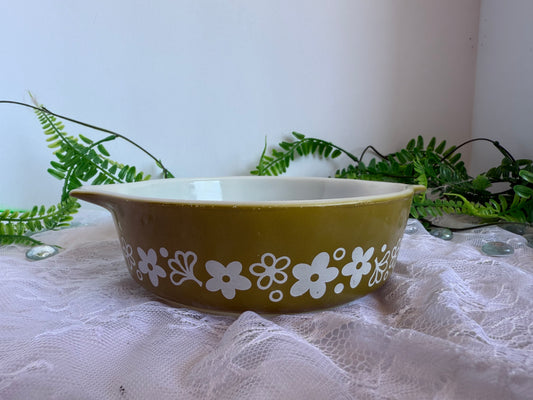 Spring blossom Pyrex dish
