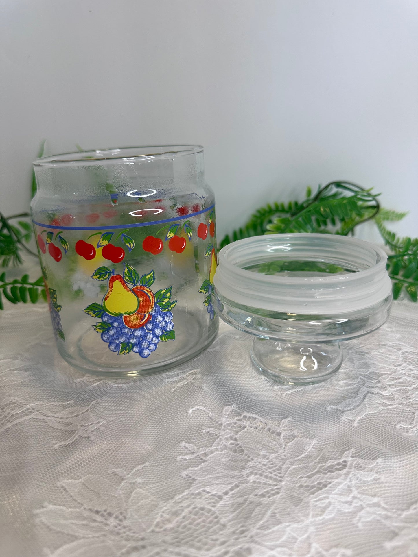 Vintage Libbey glass container