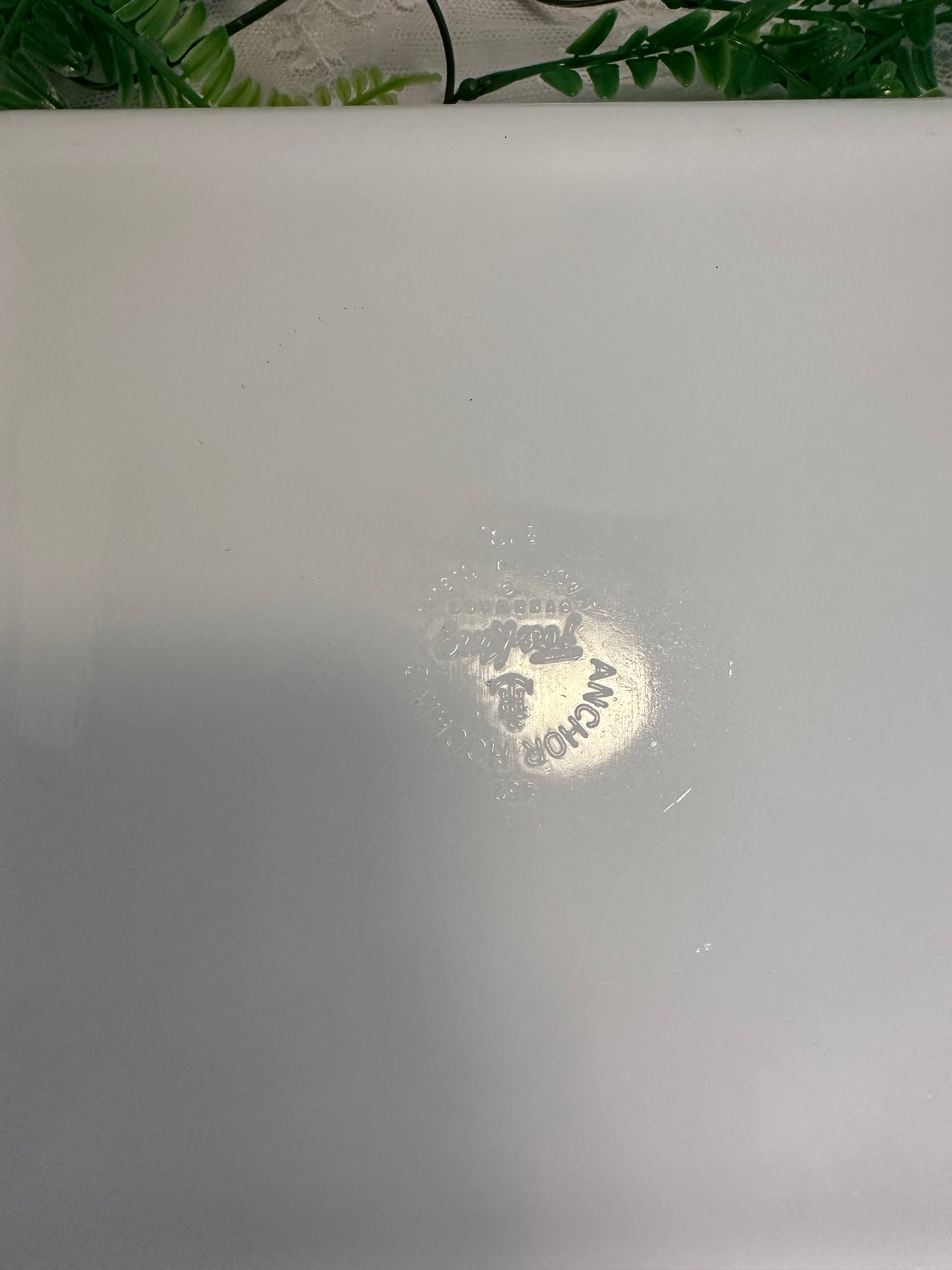 Fire King square baking dish