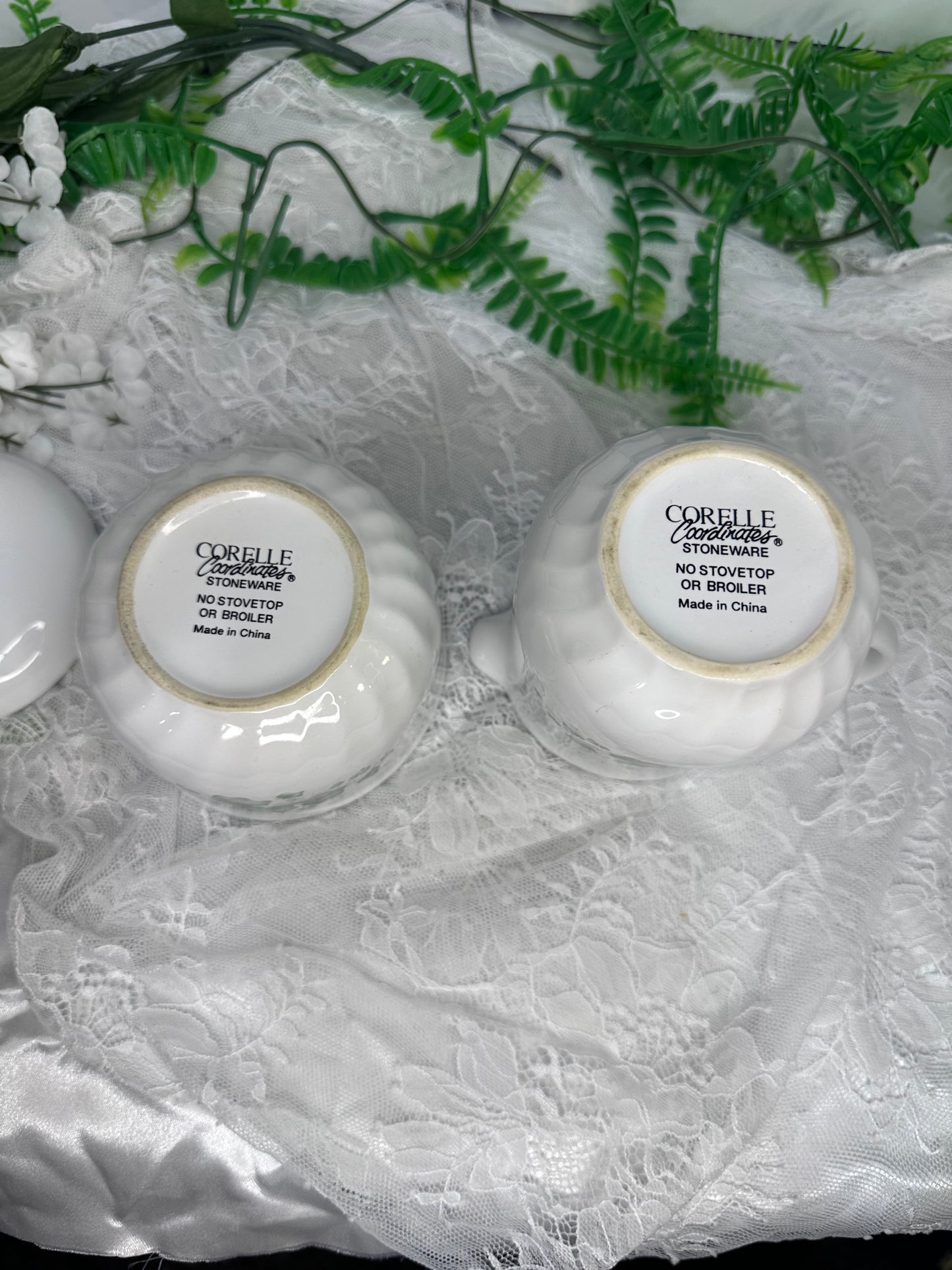 Corelle Coordinates sugar and creamer set