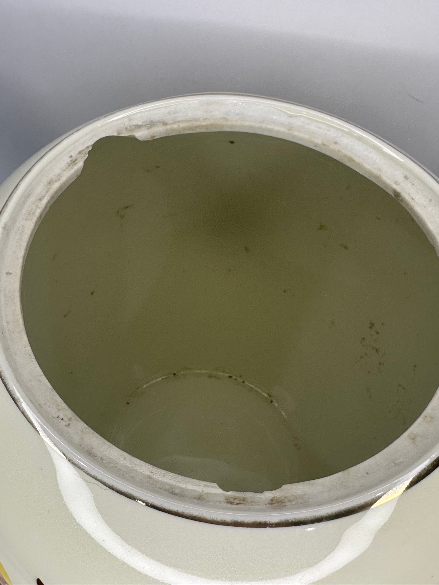 RARE Hall Jewel Tea Handled Cookie Jar with Lid