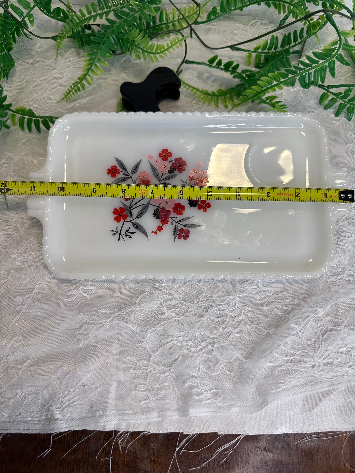 Vintage Fire King snack plates