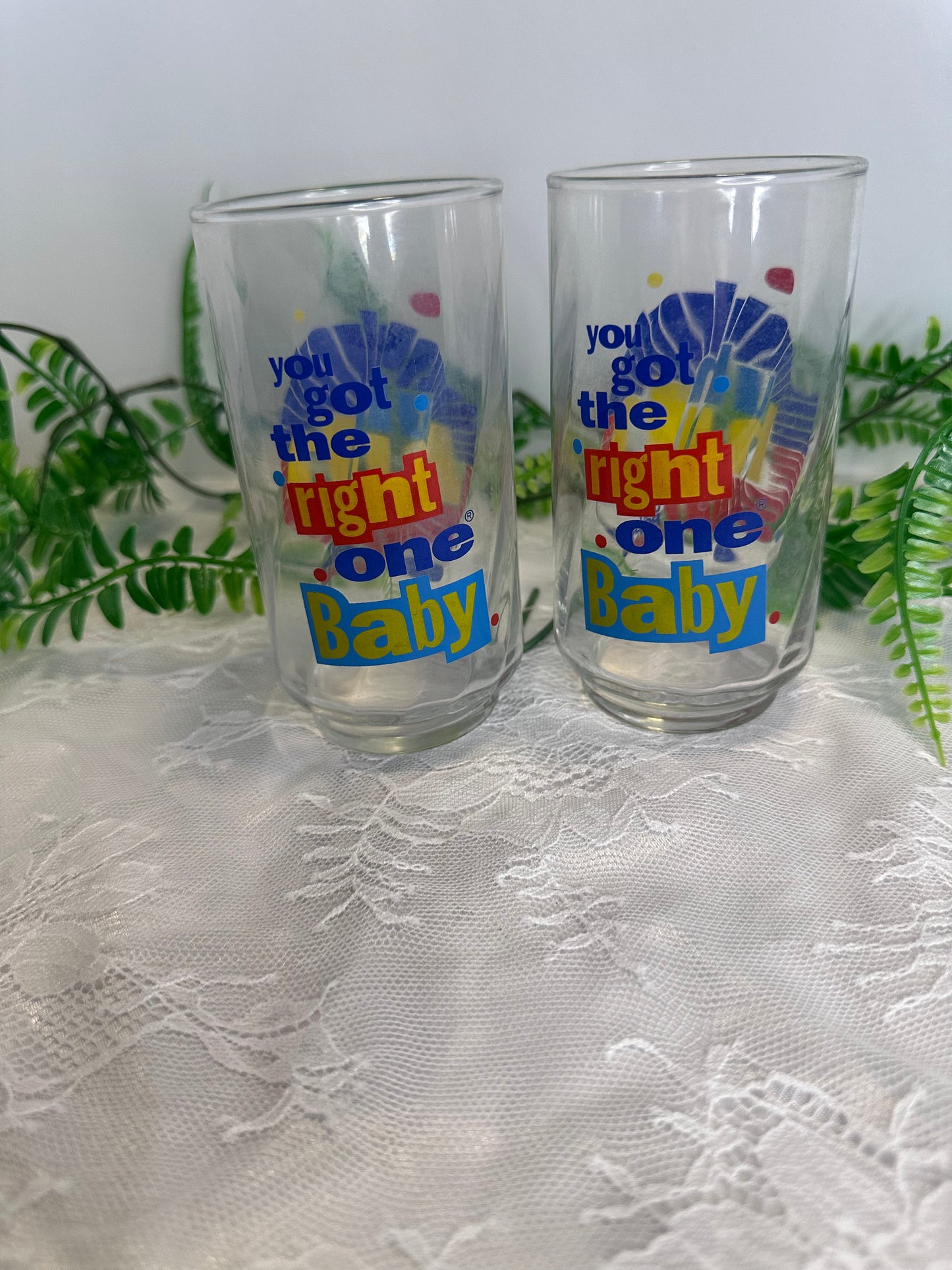 Diet Pepsi glasses