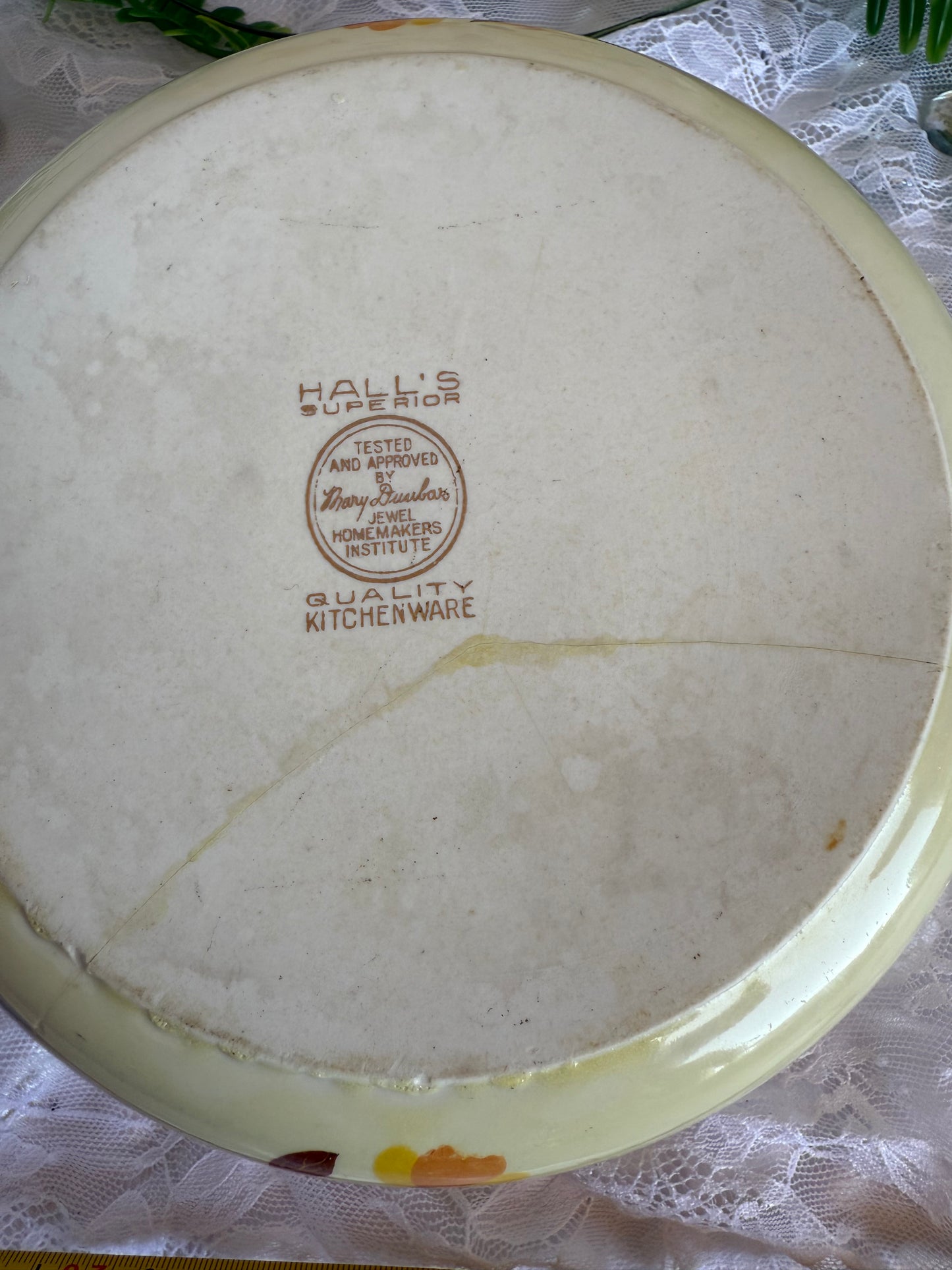 Vintage Superior Hall casserole dish