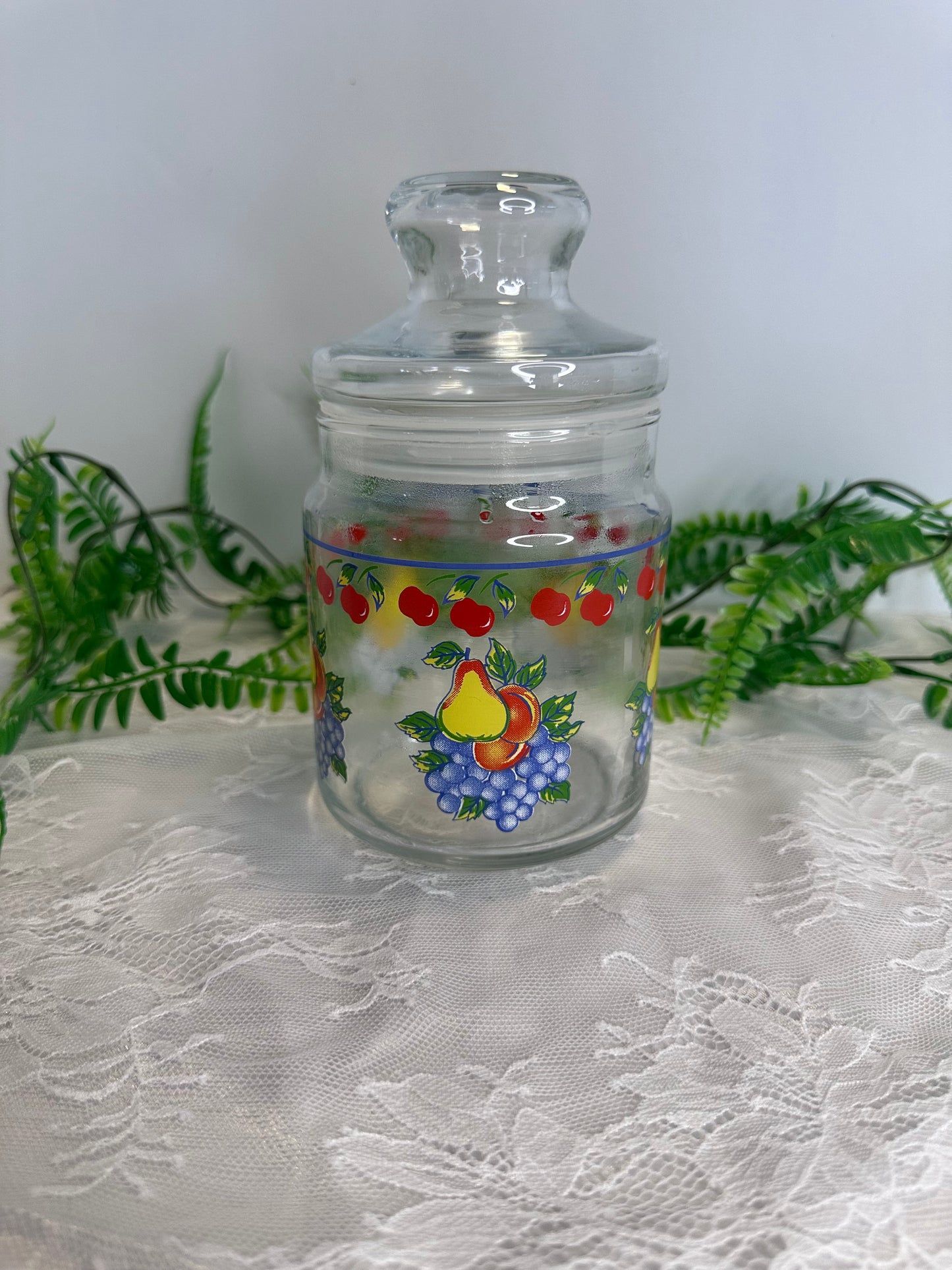 Vintage Libbey glass container