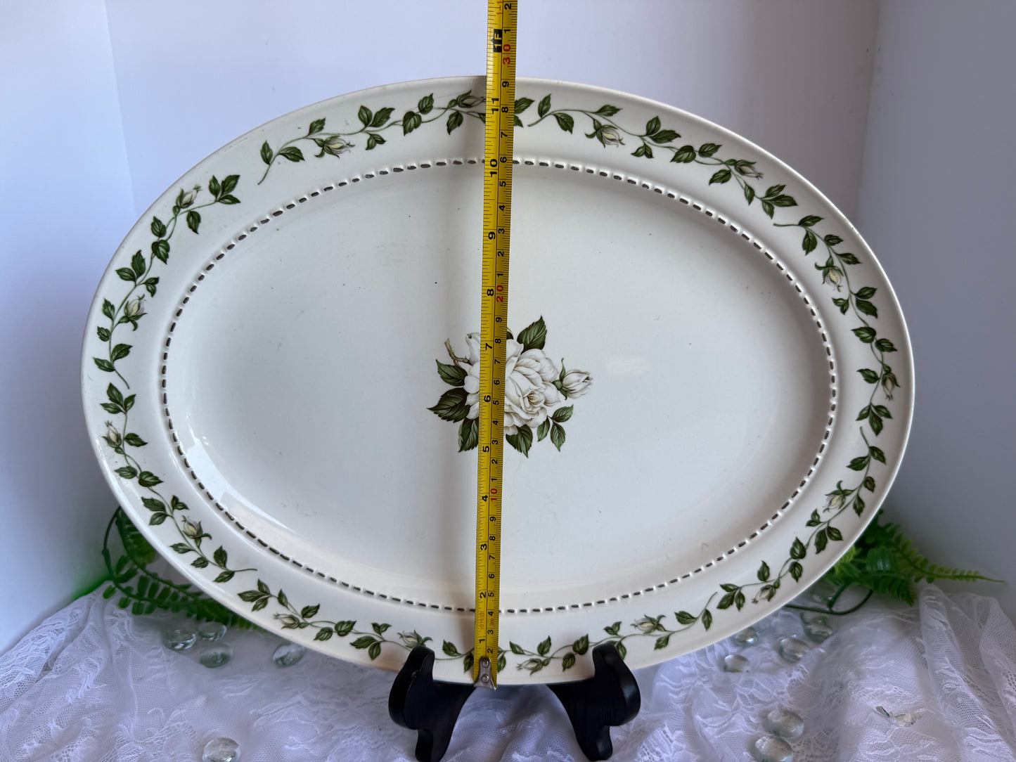Vintage superior hall serving platter