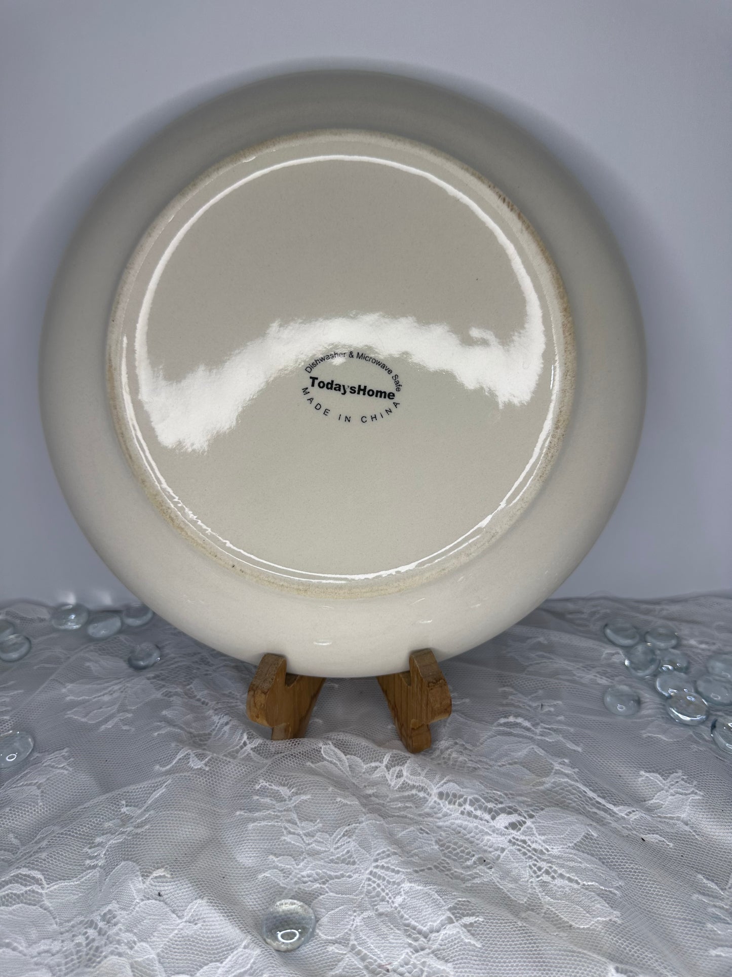 Today’s Home Banded Black & White Stoneware Dinnerware