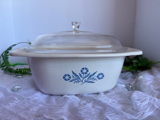 Vintage Corningware casserole dish