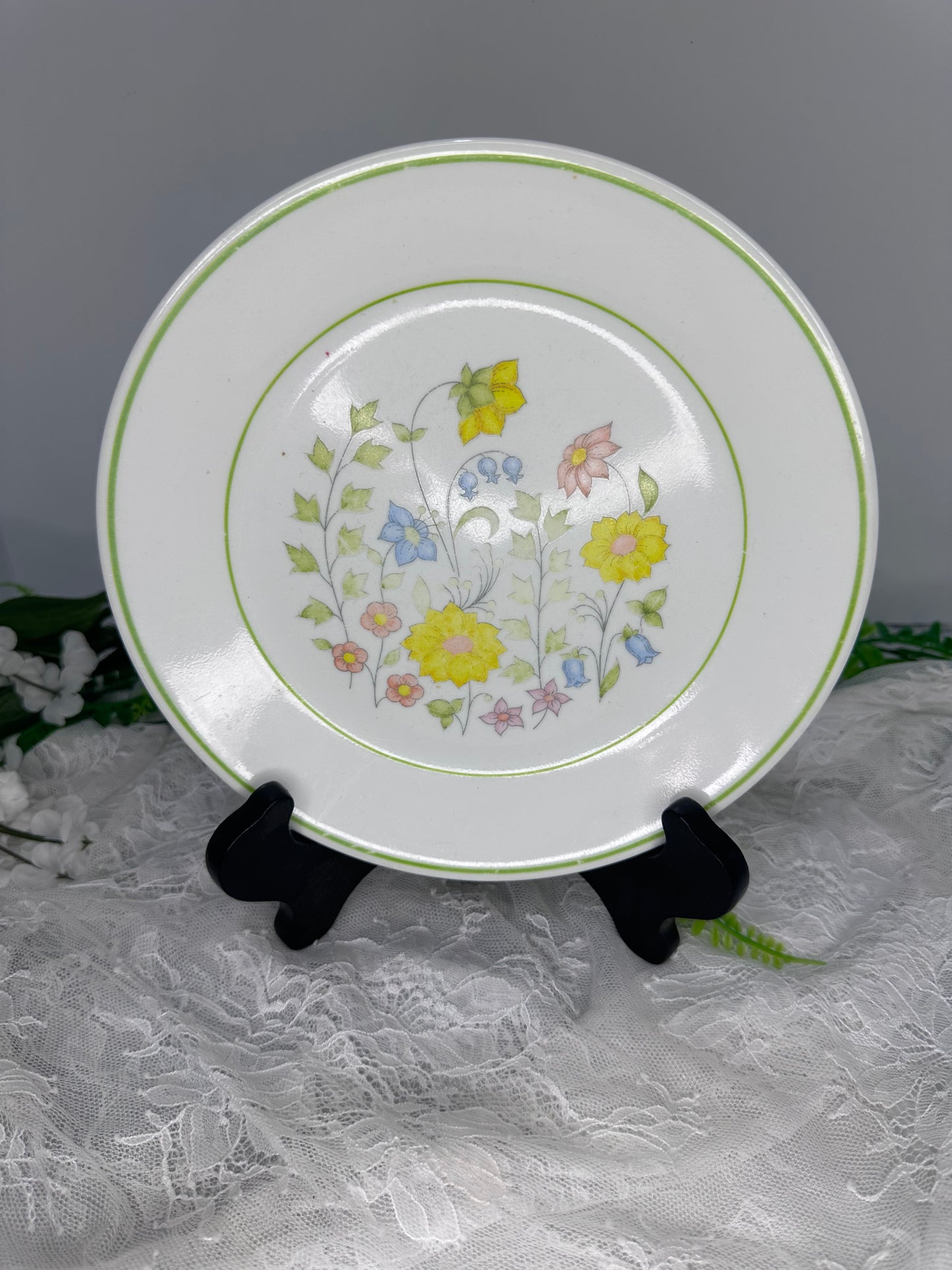 Corelle "meadow" plates (6)