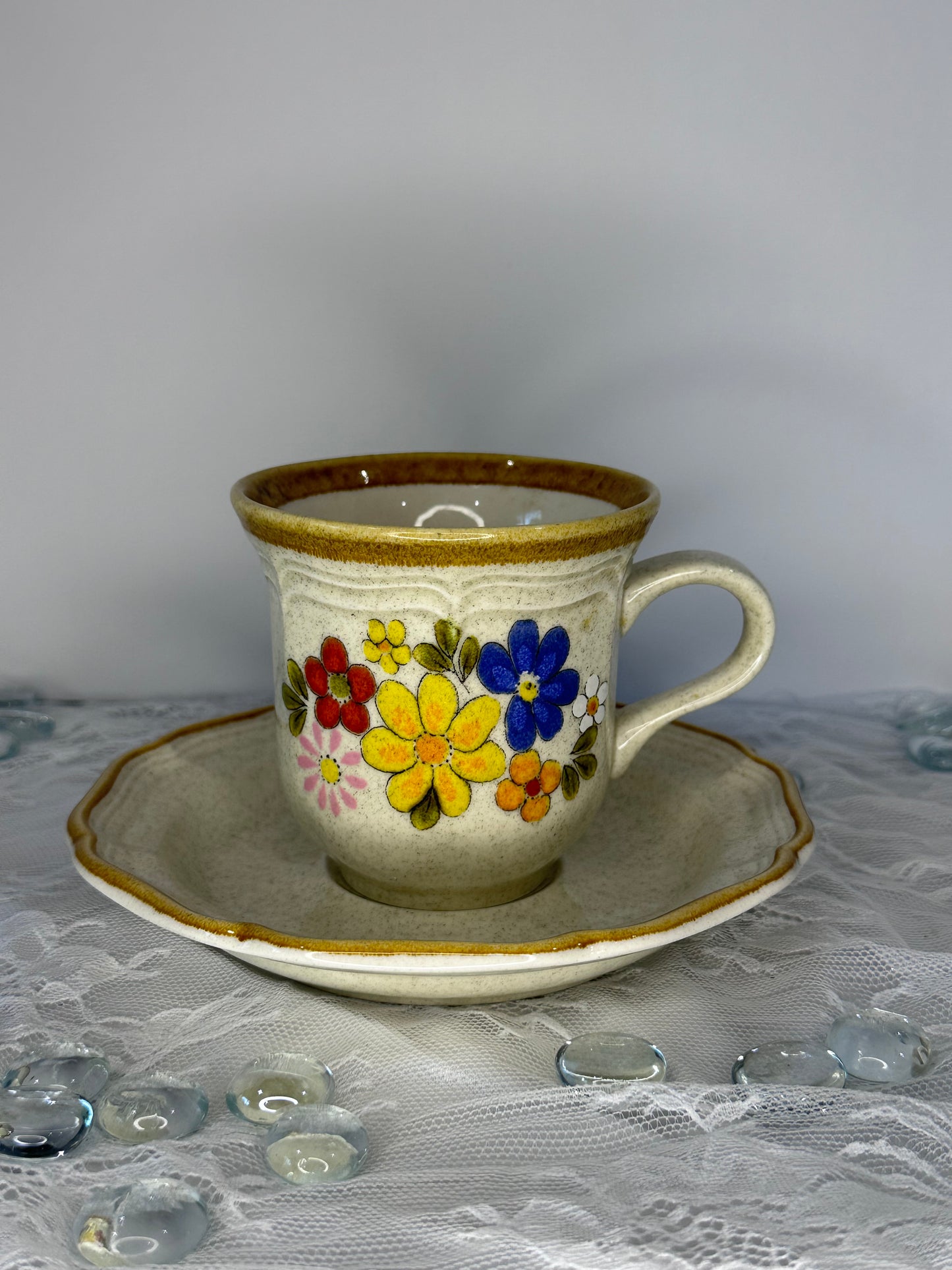 Vintage Mikasa Cup and Saucer Set