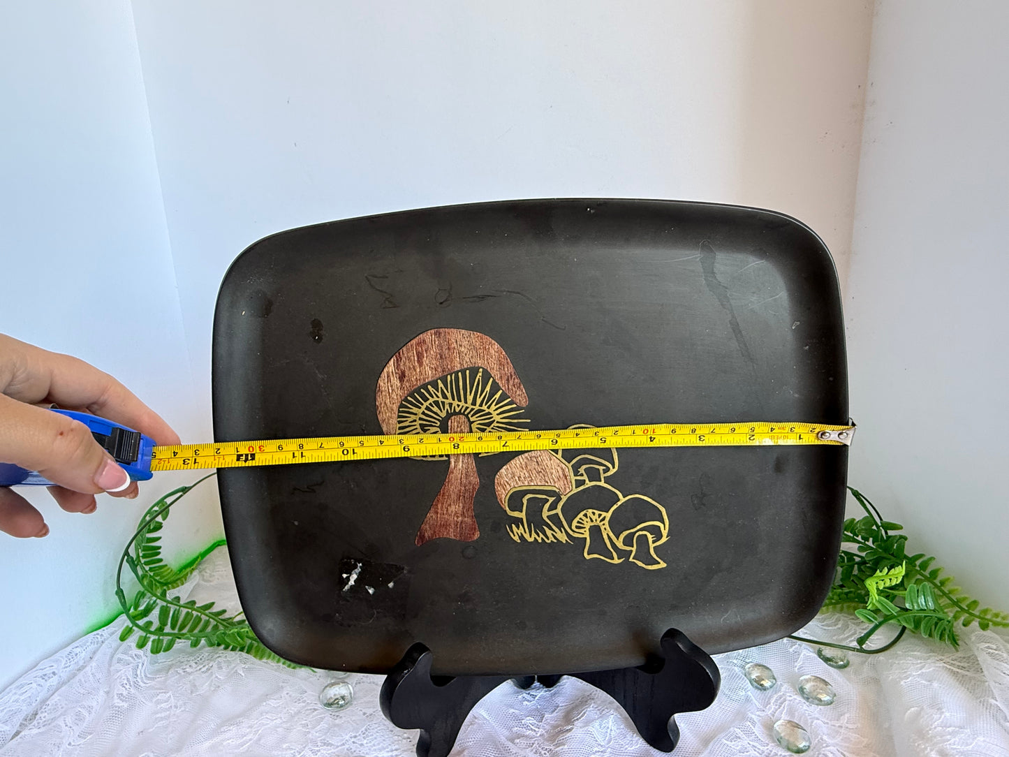 Couroc mushroom tray