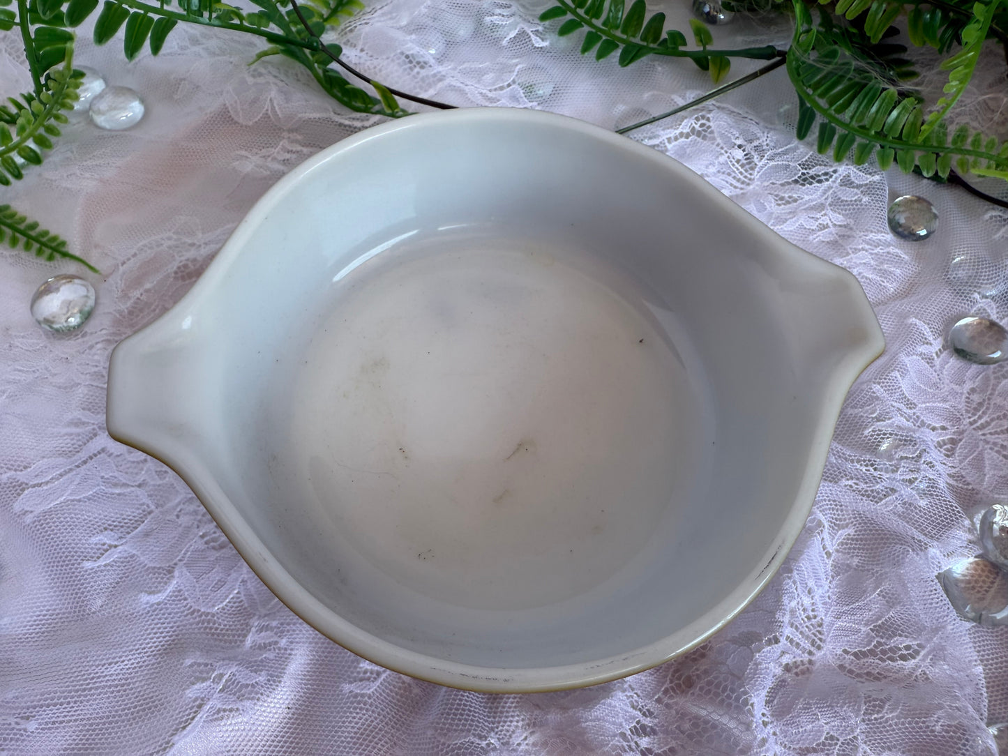 Spring blossom Pyrex dish