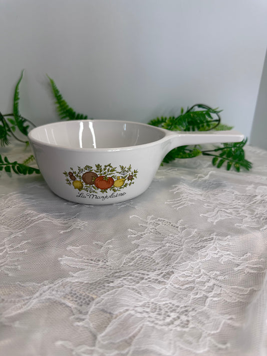 Vintage Corningware spice of life saucepan