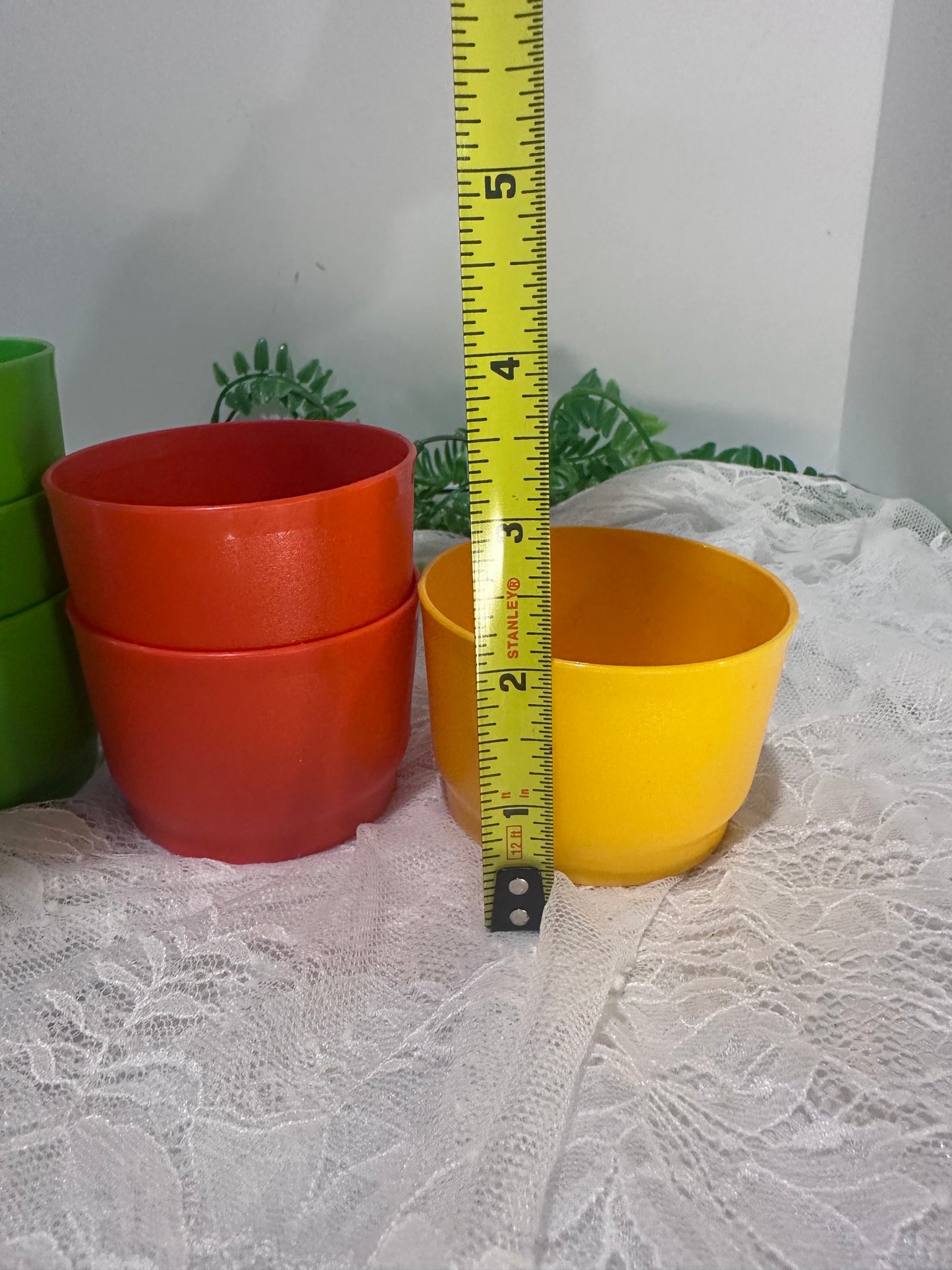 Tupperware stackable cups