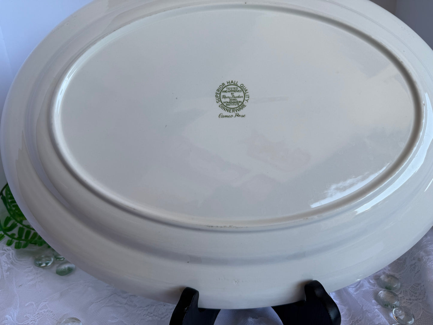 Vintage superior hall serving platter