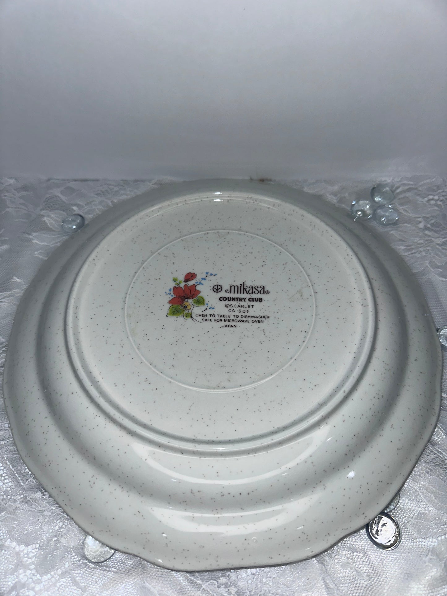 Set of 3 Vintage Mikasa Plates