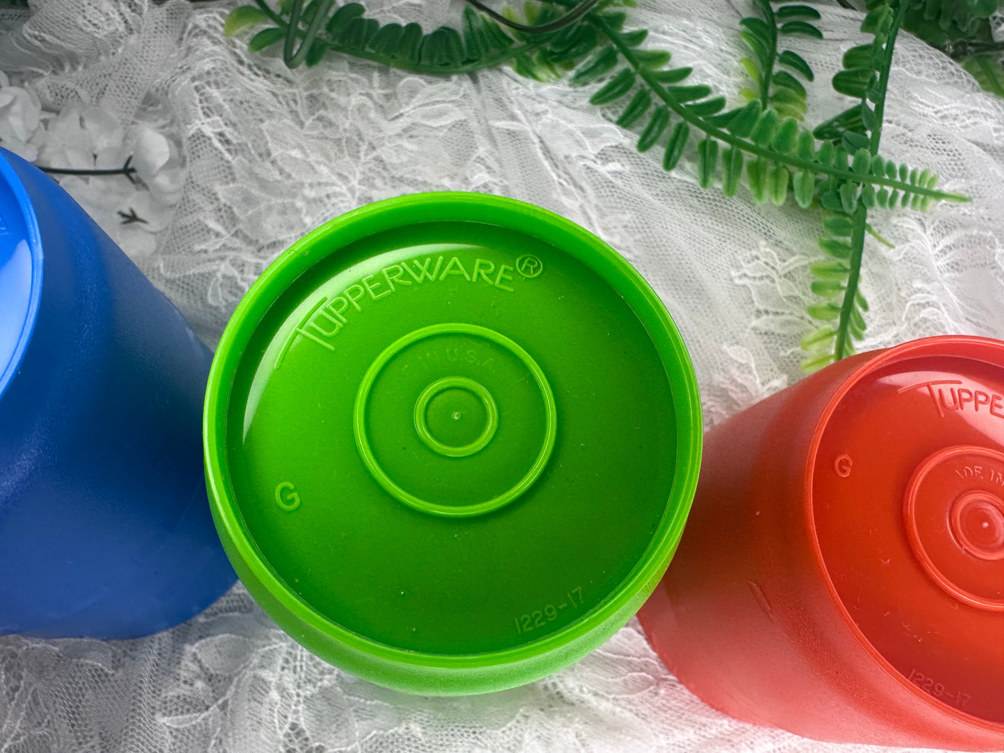 Tupperware stackable cups