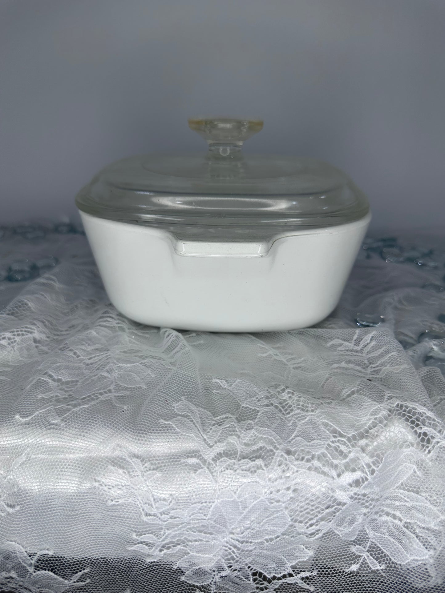 Corning Ware Blue Cornflower Casserole Dish 1.5 Quart with  Pyrex Lid