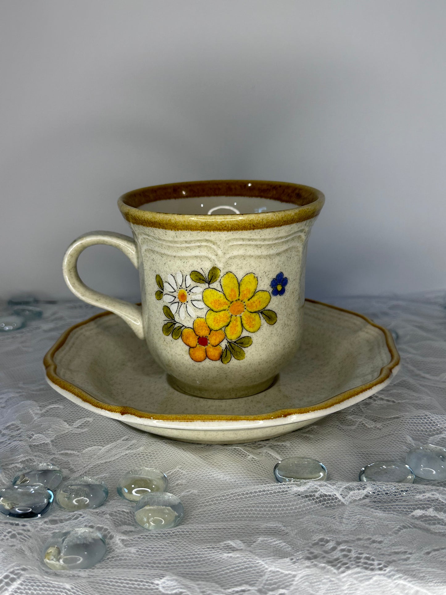 Vintage Mikasa Cup and Saucer Set