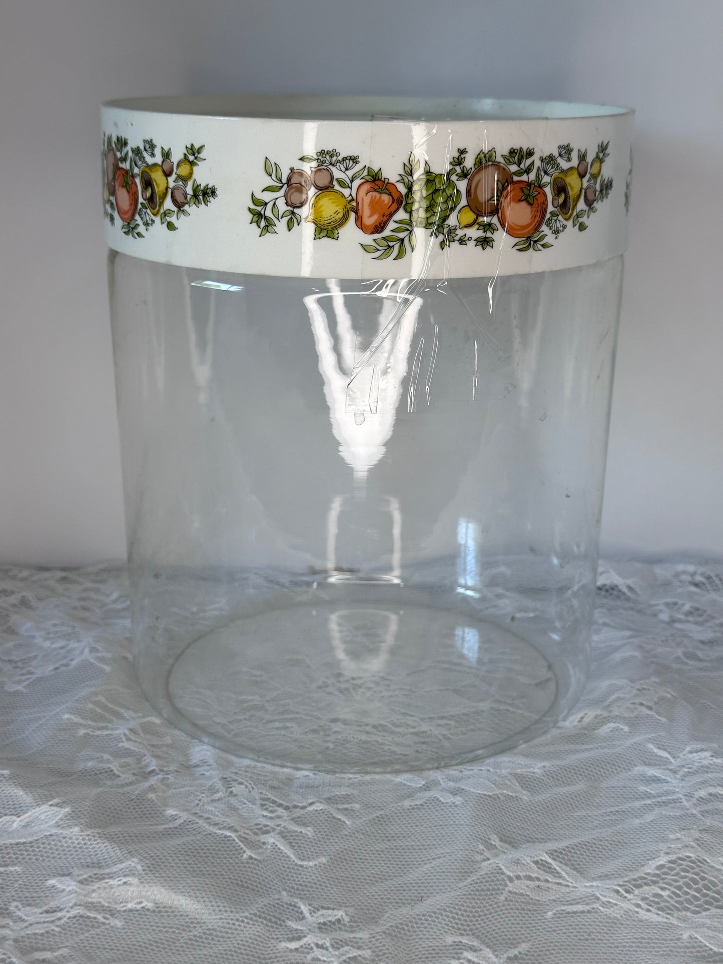 Vintage Pyrex Spice of Life Glass Container