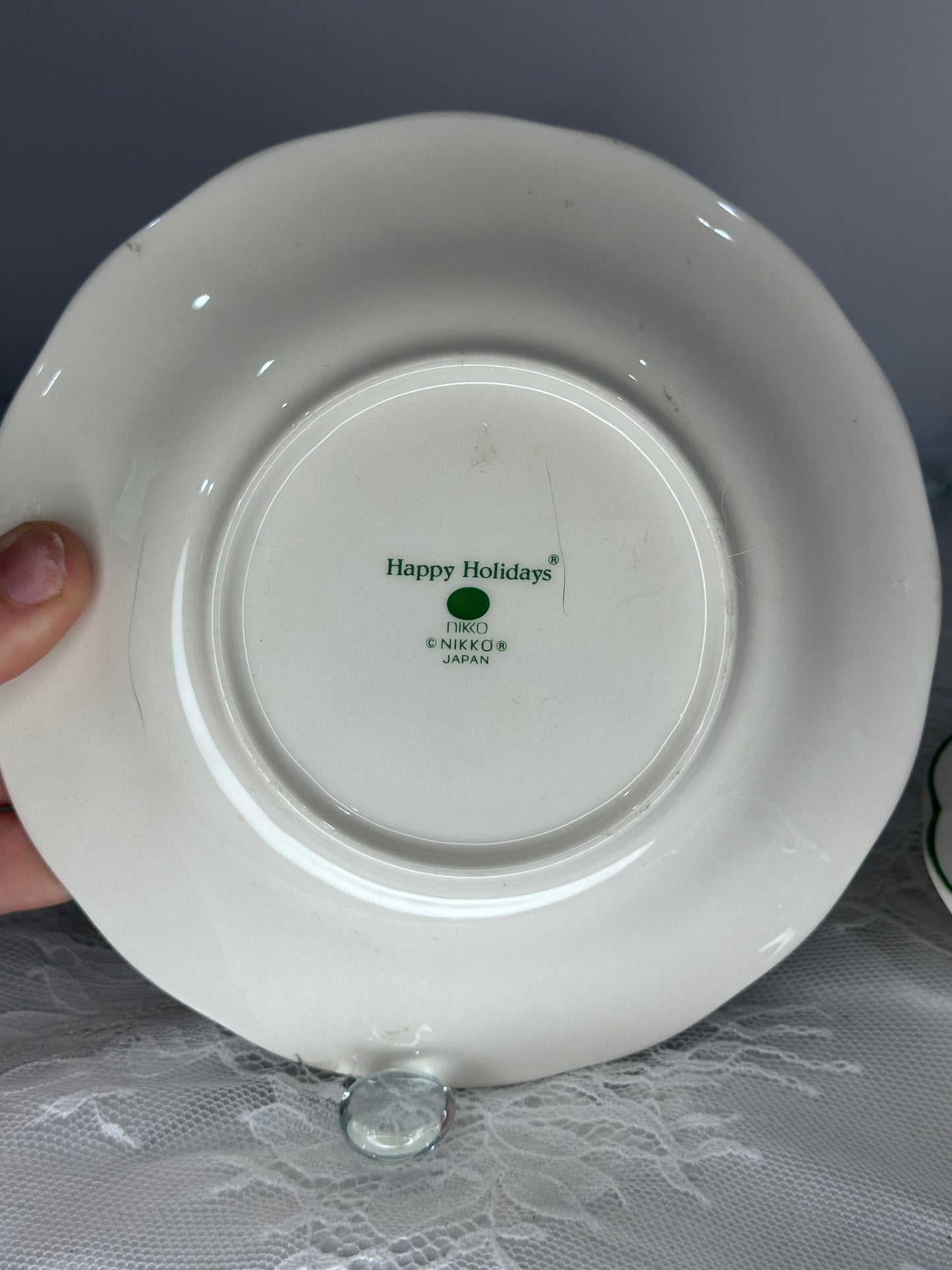 Pfaltzgraff Winterberry Tea Cup and Saucer set of 2