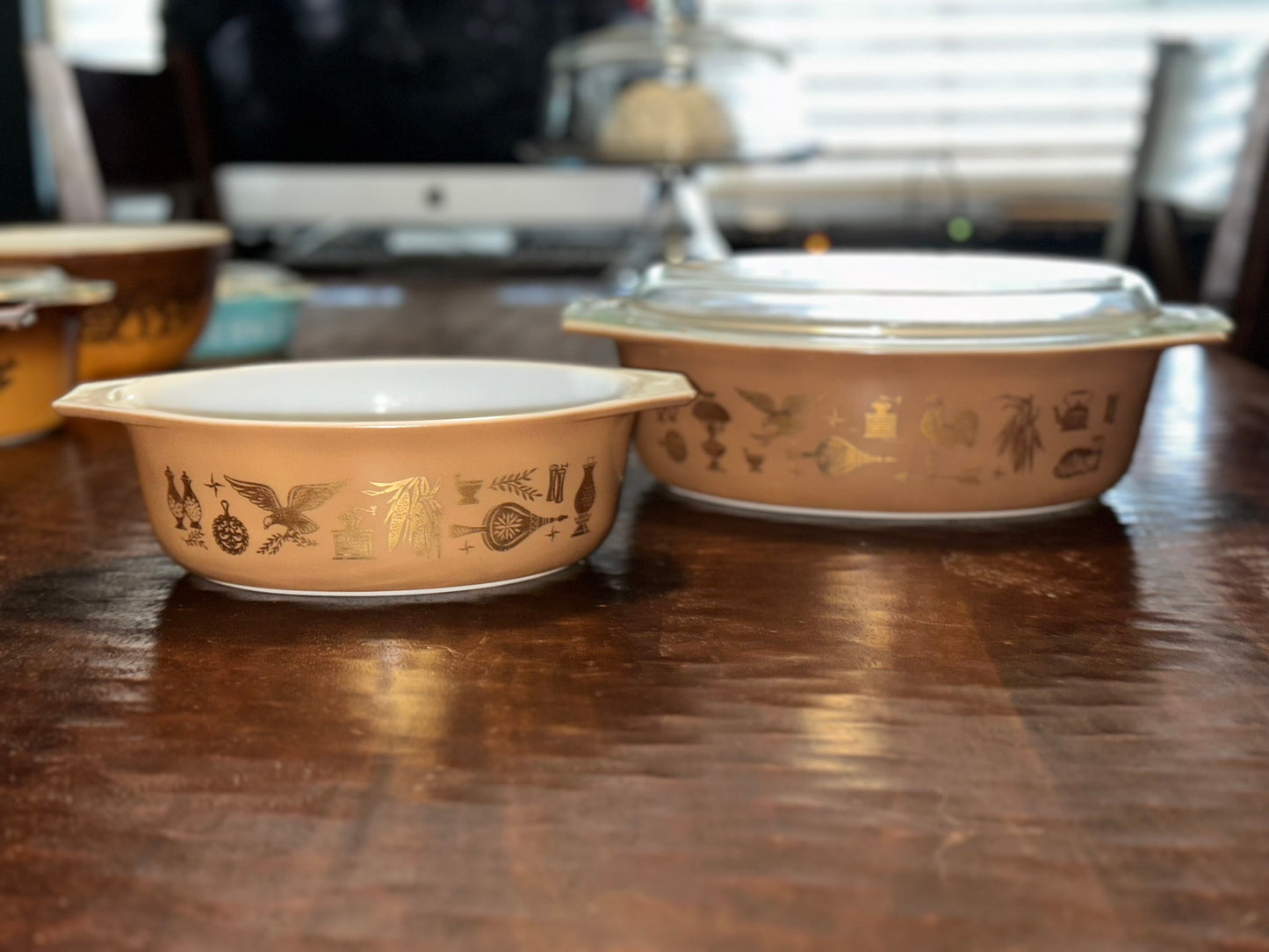 Pyrex Early American Casserole Dishes