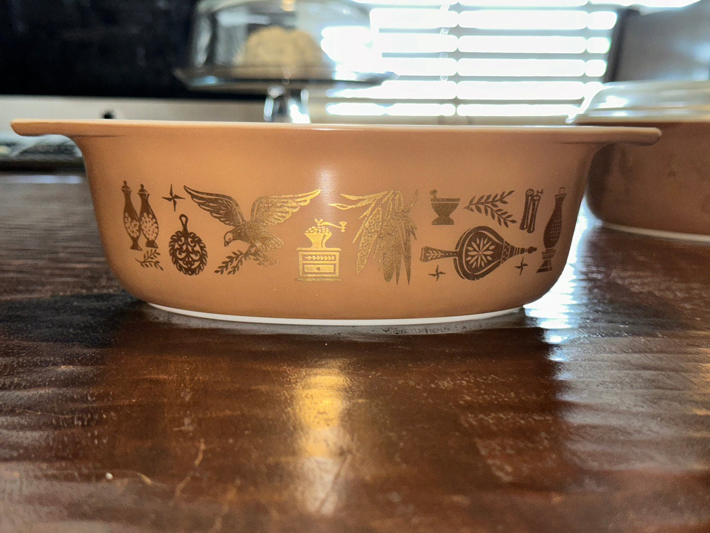 Pyrex Early American Casserole Dishes