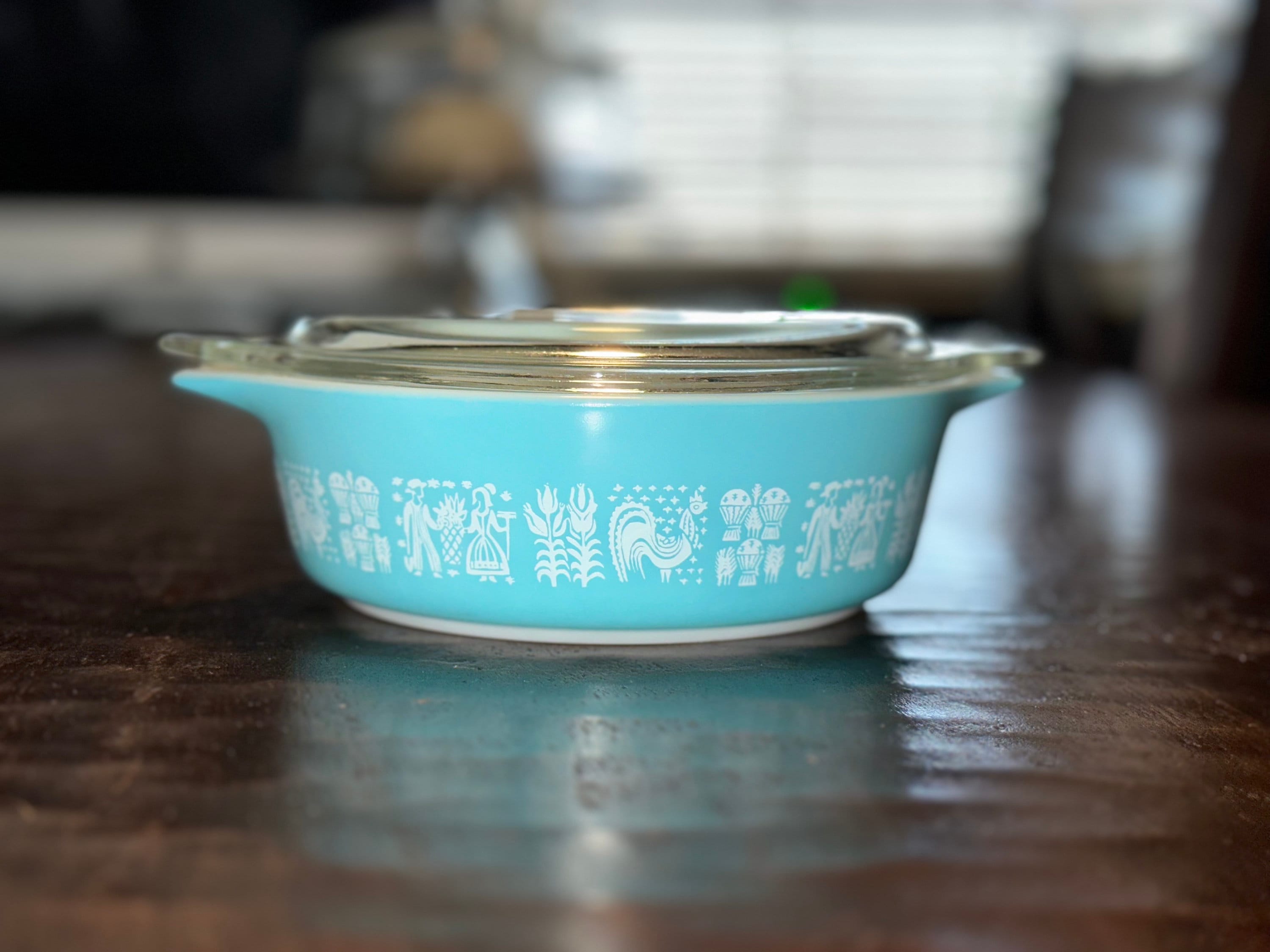 PYREX BUTTERPRINT shops AMISH CASSEROLES