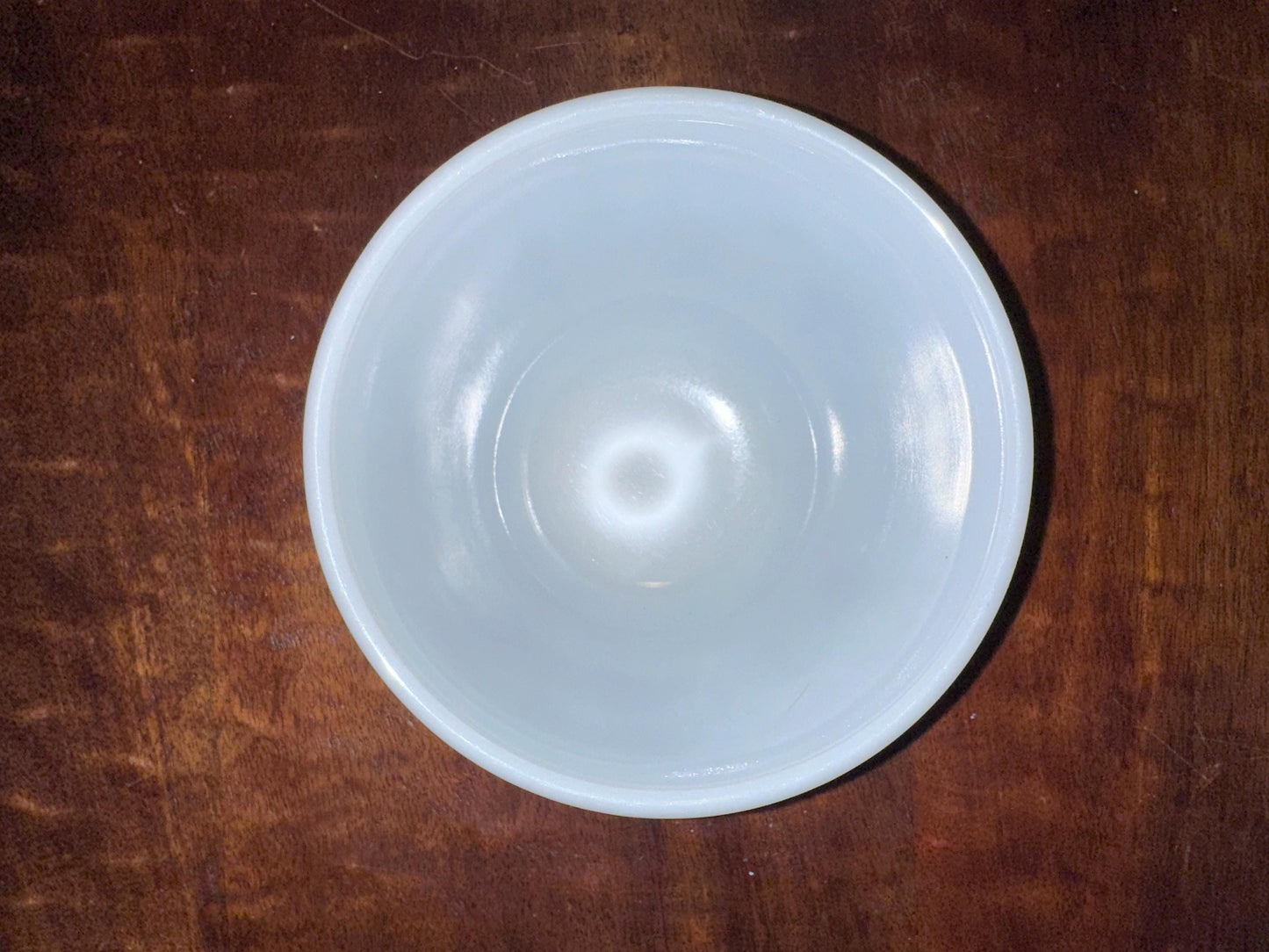 Vintage Pyrex Early American Brown On White Mixing Bowl