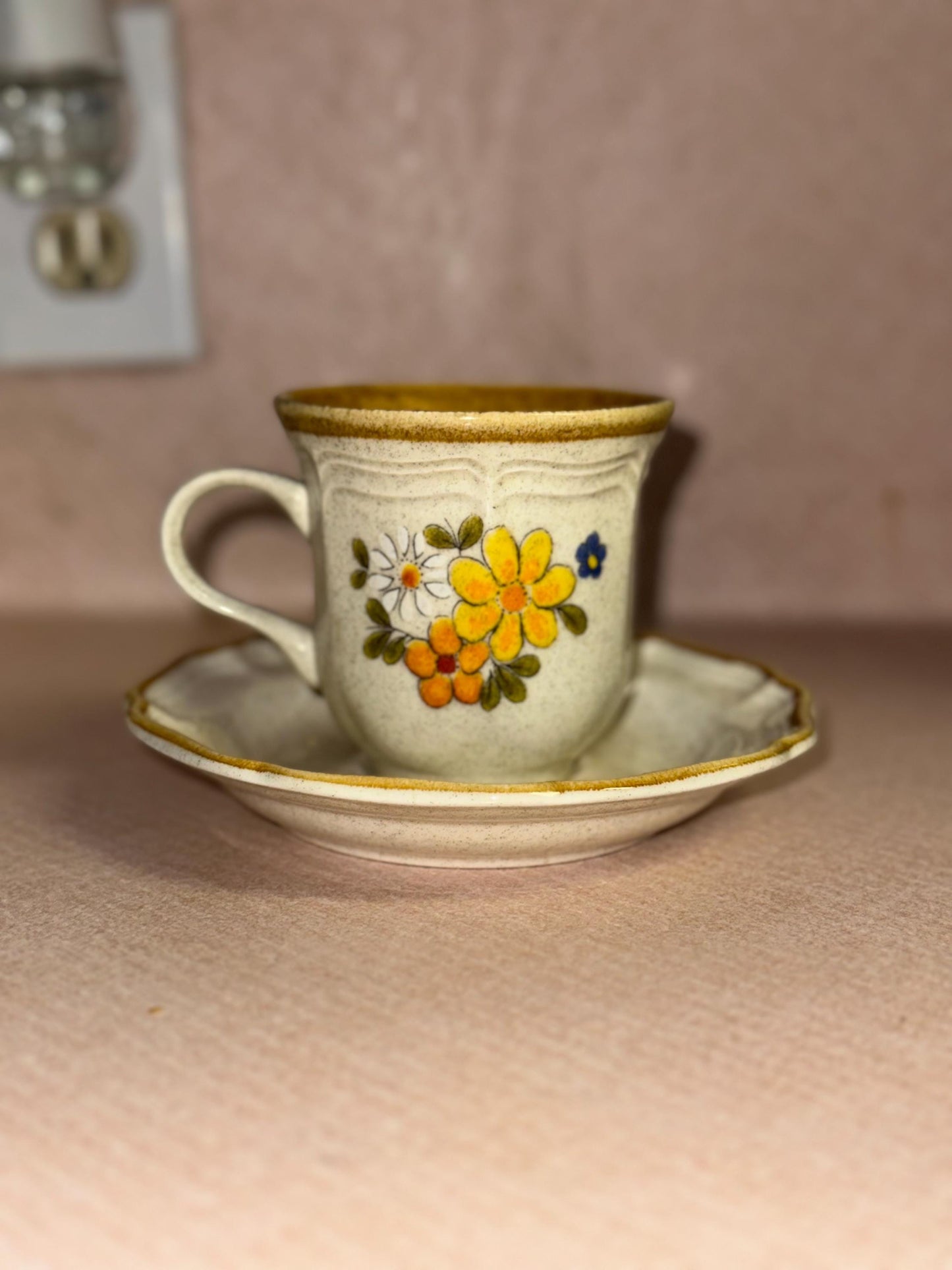 Vintage Mikasa Cup and Saucer Set