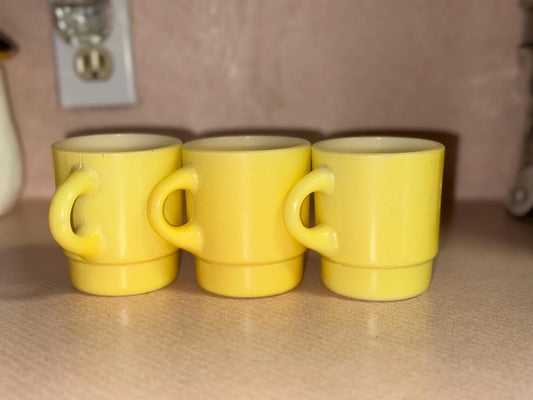 Vintage Anchor Hocking FireKing Mugs